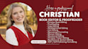 copy edit, proofread and format your christian book, devotional, memoir, novel
