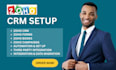 setup full CRM customization integration zoho booking and automation