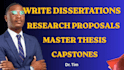 research, phd thesis, master dissertations, research proposal, dnp in any field