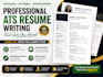 write a professional ats resume and CV that gets interviews and a translation
