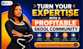 setup skool community skool online course creation upload skool online community