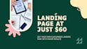 build a high conversion landing page that converts