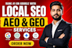 do website seo optimization goggle search console on page ai geo aeo