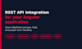 integrate a rest API into your angular application