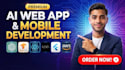 do ai website development, ai mobile app, ai chatbot, ai saas, ai software dev
