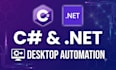 develop custom desktop applications and windows automation tools