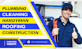 create a plumbing, handyman, roofing, cleaning wordpress website