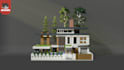 build a custom minecraft house complete with interior