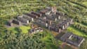 visualize 3d residential community,district landscape,urban planning,visualize 3