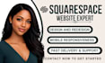 squarespace website redesign, squarespace booking appointment website scheduling