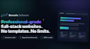 build a professional grade website