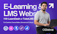 build e learning lms website with wordpress using learndash or tutor lms
