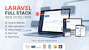 develop a laravel web application, dashboard and rest API