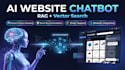 build an ai rag chatbot for your mern website using langchain,openai