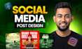 design social media post
