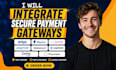 integrate stripe paypal paytrail paymob clearpay paystack zettle payoneer