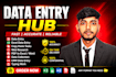 provide professional data entry, excel, CRM services