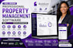 design and build property management software setup and automation