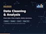 do data cleaning, eda and analysis in python and excel