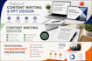 do content writing and create powerpoint presentations