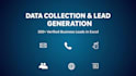 do b2b lead generation and data collection