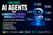 build ai agents using langgraph crewai openai and python