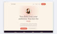 design a coaching or consulting one page landing website