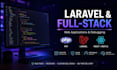 develop, debug, or build full stack web applications in laravel