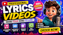 create hand drawn lyric video
