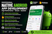 develop a custom android app using android studio and firebase