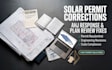 solar permit corrections, ahj response, plan review and resubmittal engineering