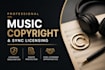 submit your music for sync licensing opportunities, music copyright registration