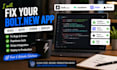 fix bolt new bugs, supabase auth, stripe and deploy your app