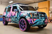 attractive car wrap design and vehicle wrap design