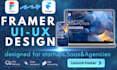 convert figma to framer website with advanced animations and SEO