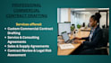 draft professional commercial contracts and agreements