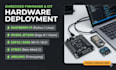 program raspberry pi, esp32, stm32, arduino, and jetson nano firmware