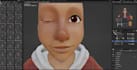 animated glb,threejs avatar,morphtargetinfluence,rig3d for vrchat,animaze,webapp