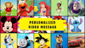 create a personalized message from any character