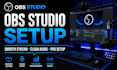 configure obs studio for professional live streaming
