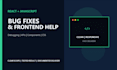 fix react javascript bugs and responsive frontend issues