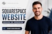 build squarespace website design squarespace website redesign squarespace