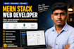 build a full stack website using the mern stack