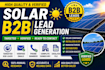 generate high quality solar leads for your business