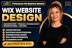 wix website design wix business website ecommerce, landing page wix developer
