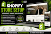 setup shopify store design