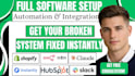 integrate n8n hubspot http code apollo clay slack instantly claude ai automation