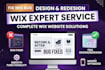 design, redesign wix website, fix dynamic page, wix membership, wix landing page