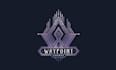 make art deco circuitry combined logo with home gamer