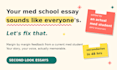 edit your med school personal statement as a current med student